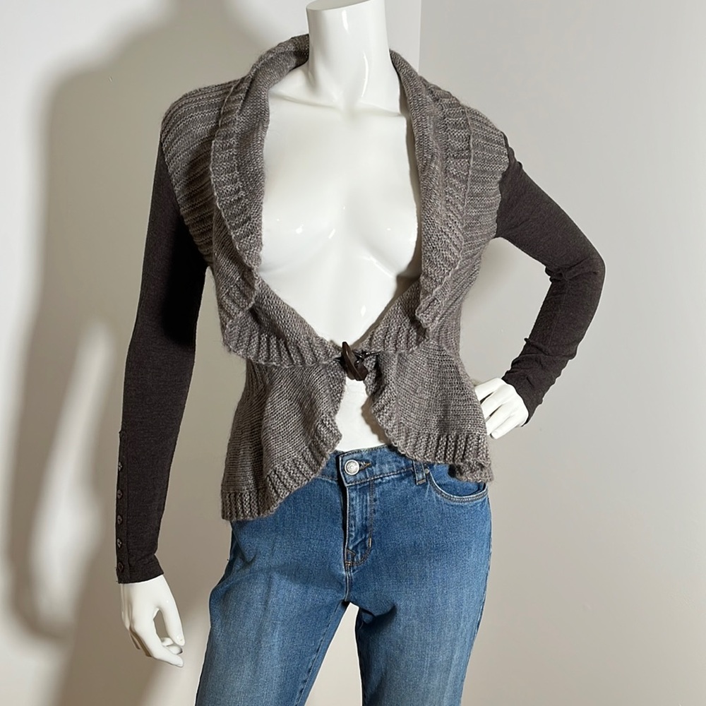 [38-S] La Fée Maraboutée Mohair Blend Top Made in Italy